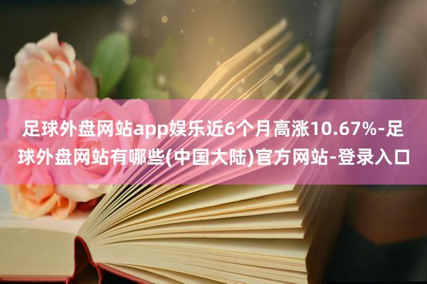 足球外盘网站app娱乐近6个月高涨10.67%-足球外盘网站有哪些(中国大陆)官方网站-登录入口